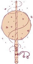 Chapter image of a wand.