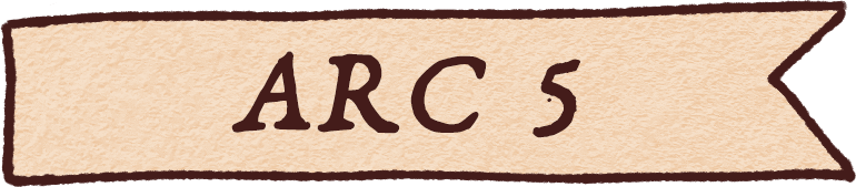 Ribbon which reads: Arc 5